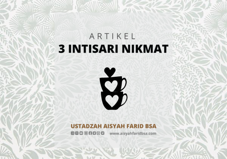 3 intisari nikmat